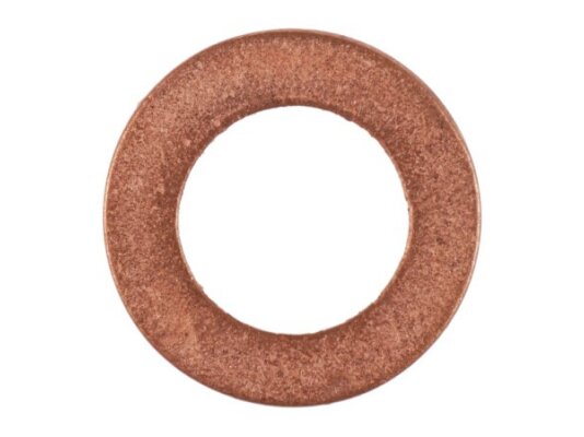 Seal tembaga Weishaupt 8 x 14 x 1 mm, art: 440058.