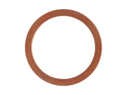 Gasket tembaga Weishaupt 11 x 14 x 1 mm, artikel: 440033.