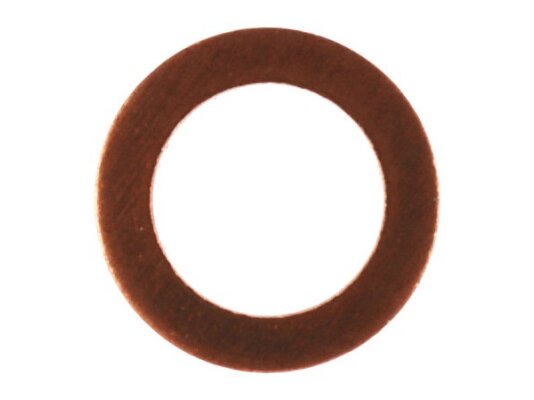Gasket tembaga Weishaupt 6 x 10 x 1 mm, art: 440017.